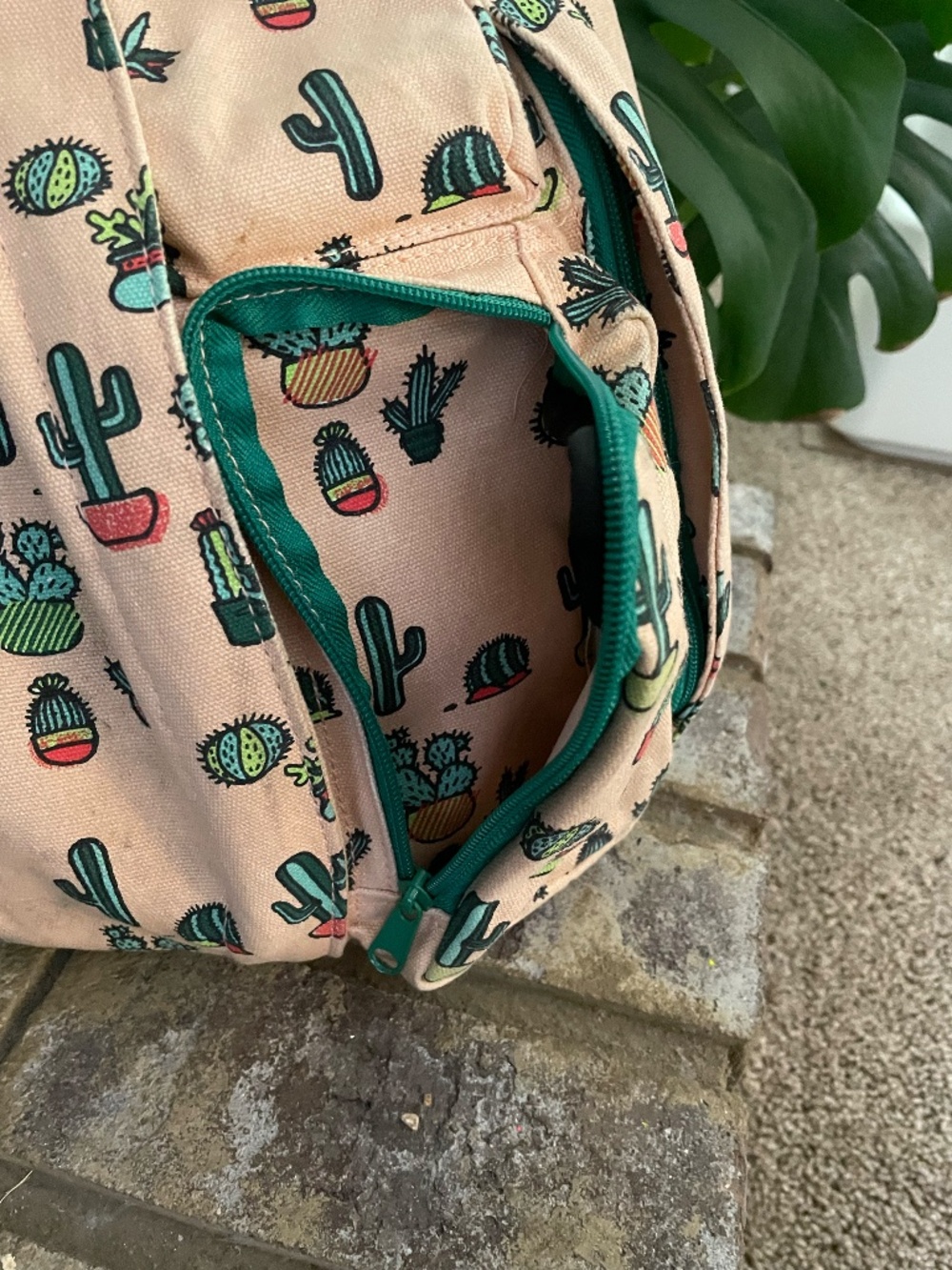 KAVU Rope Bag, Cactus/succulent pattern - Picture 4 of 8